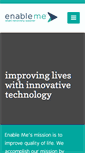 Mobile Screenshot of enableme.com