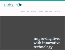 Tablet Screenshot of enableme.com